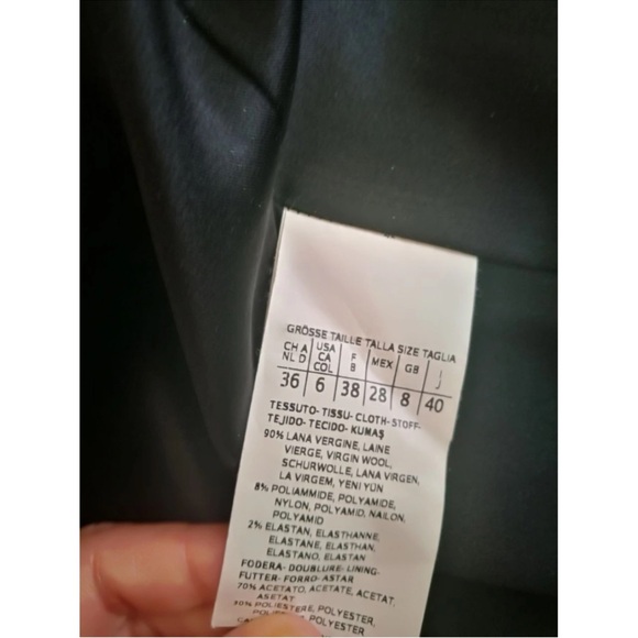 MaxMara Elegant Black Trench Coat - Picture 6 of 7